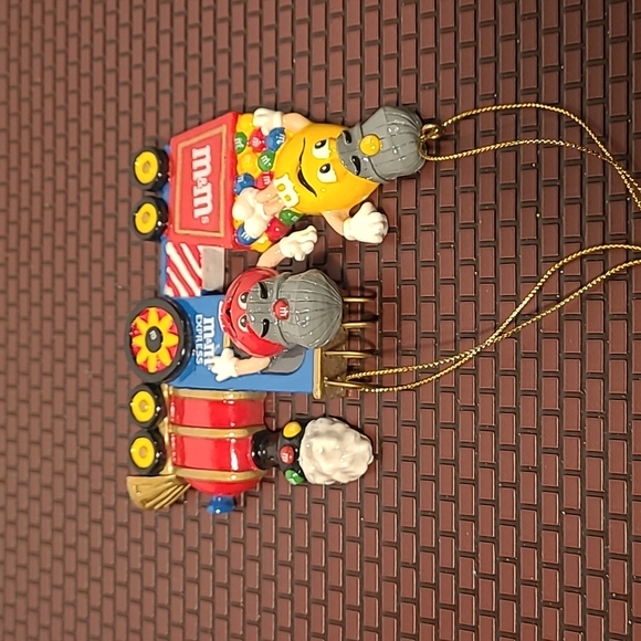 M & M Express Train Christmas Ornament - Picture 2 of 5